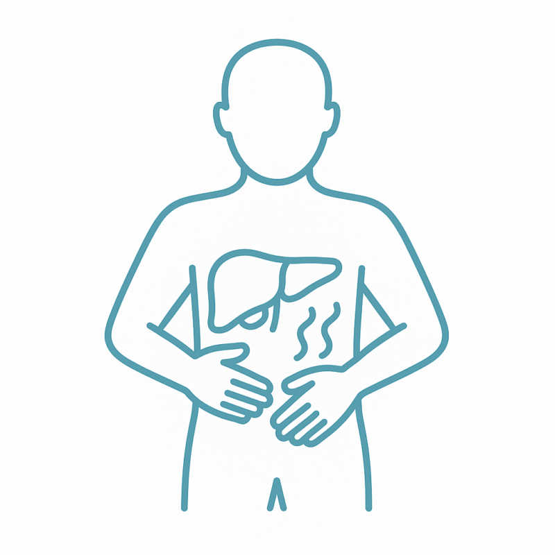 Problemy z wątrobą i pęcherzykiem żółciowym