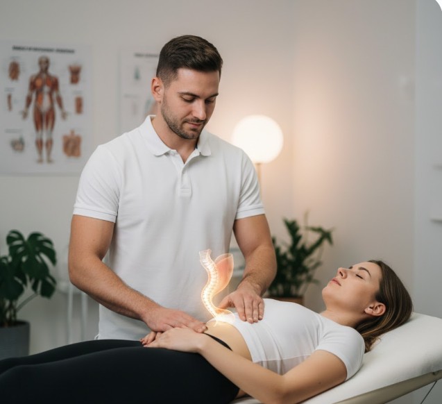 fizjoterapia na refluks i zgagę